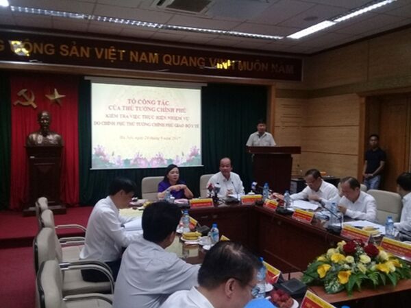 Quang cảnh buổi làm việc.  - Sputnik Việt Nam