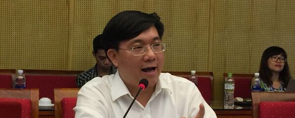 Ông Trần Duy Đông, Vụ trưởng Vụ Quản lý các khu kinh tế Ông Trần Duy Đông, Vụ trưởng Vụ Quản lý các khu kinh tế - Sputnik Việt Nam