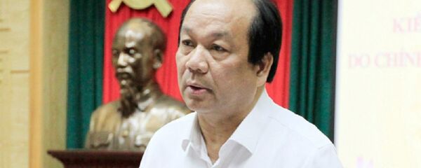 Bộ trưởng Mai Tiến Dũng trách Hiệp hội DN Dược Việt Nam run không dám đến dự - Sputnik Việt Nam