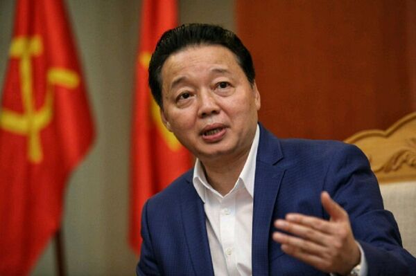 Bộ trưởng Bộ Tài nguyên và Môi trường (TN&MT) Trần Hồng Hà. - Sputnik Việt Nam