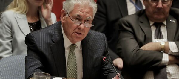 Ngoại trưởng Hoa Kỳ Rex Tillerson Ngoại trưởng Hoa Kỳ Rex Tillerson - Sputnik Việt Nam
