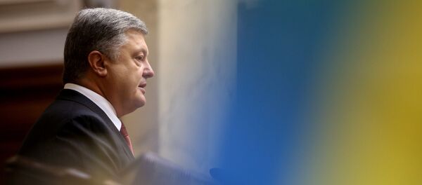 Tổng thống Ukraina Petro Poroshenko - Sputnik Việt Nam