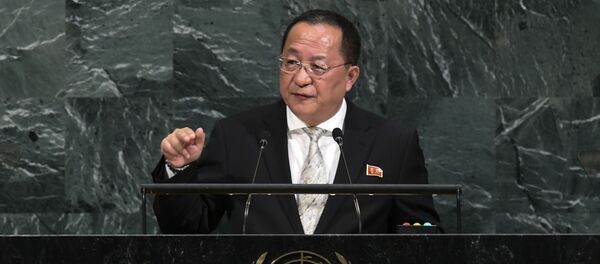 Bộ trưởng Ngoại giao Bắc Triều Tiên Ri Yong-ho - Sputnik Việt Nam
