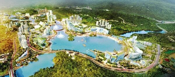 Phối cảnh quần thể Casino Vân Đồn Phối cảnh quần thể Casino Vân Đồn - Sputnik Việt Nam