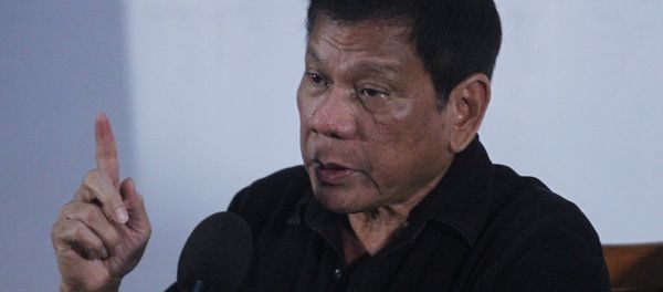 Rodrigo Duterte, pésident philippin Rodrigo Duterte, pésident philippin - Sputnik Việt Nam