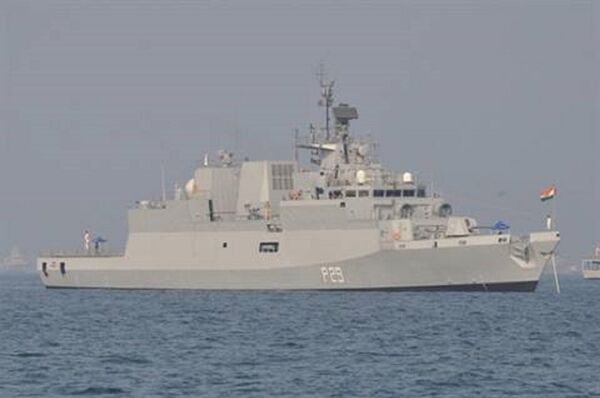 Tàu hộ vệ săn ngầm INS Kadmatt (P29) thuộc lớp Kamorta Tàu hộ vệ săn ngầm INS Kadmatt (P29) thuộc lớp Kamorta - Sputnik Việt Nam