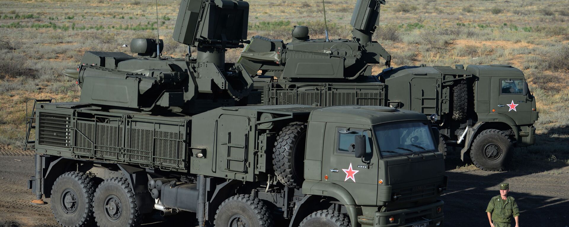 Tổ hợp tên lửa phòng không tự hành Pantsir-S1 - Sputnik Việt Nam, 1920, 25.09.2025