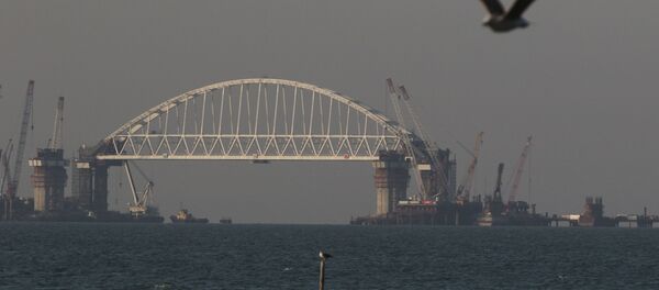 Строительство моста через Керченский пролив - Sputnik Việt Nam
