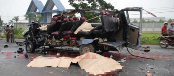 Hiện trường vụ tai nạn - Sputnik Việt Nam