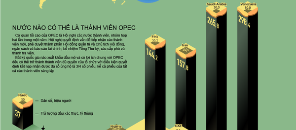 Tổ chức các nước xuất khẩu dầu mỏ (OPEC) - Sputnik Việt Nam