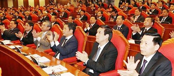 Hội nghị trung ương 6 lần này quan tâm đến vấn đề phương thức lãnh đạo của Đảng và sắp xếp lại bộ máy chính trị - Sputnik Việt Nam