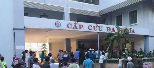 Khoa Cấp cứu - BVĐK tỉnh, nơi tiếp nhận nạn nhân T.T. Khoa Cấp cứu - BVĐK tỉnh, nơi tiếp nhận nạn nhân T.T. - Sputnik Việt Nam