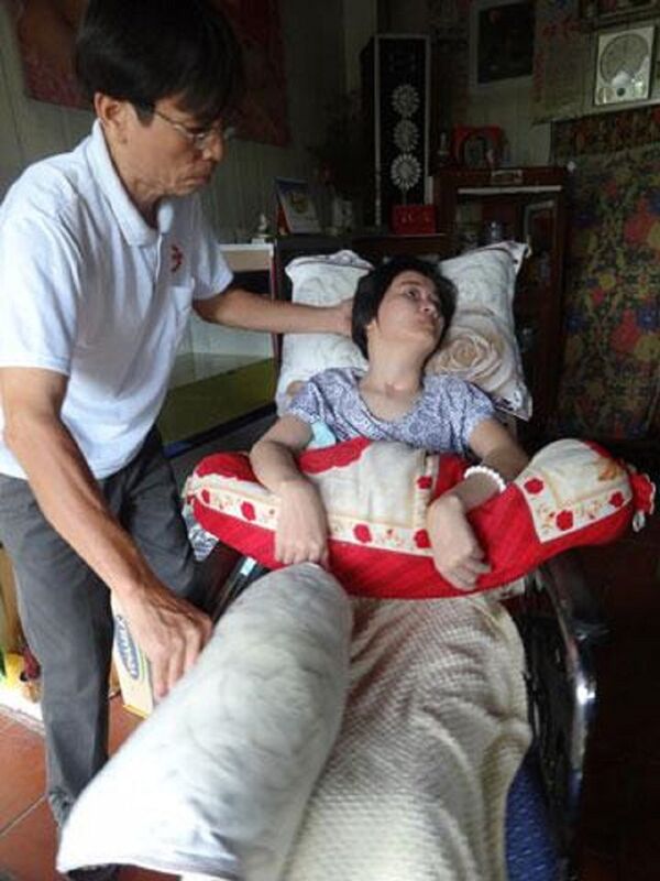 Cô gái trong vụ tai nạn của bố Đặng Thu Thảo. - Sputnik Việt Nam