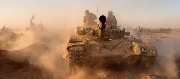 quân đội Syria tại Deir ez-Zor - Sputnik Việt Nam