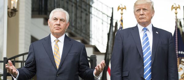 Rex Tillerson và Donald Trump Rex Tillerson và Donald Trump - Sputnik Việt Nam