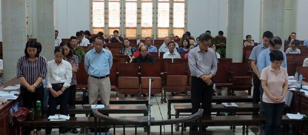 Các bị cáo tại tòa. Các bị cáo tại tòa. - Sputnik Việt Nam