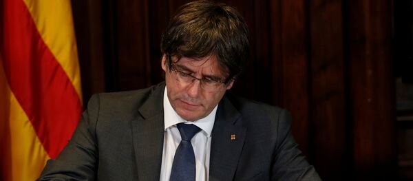 Carles Puigdemont, presidente de Cataluña - Sputnik Việt Nam
