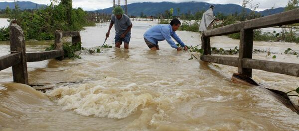 Lũ lụt ở Nghệ An. - Sputnik Việt Nam
