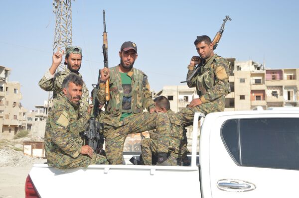 Lực lượng dân chủ Syria (SDF ) Lực lượng dân chủ Syria (SDF ) - Sputnik Việt Nam