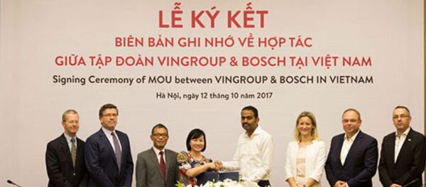 Vingroup và Bosch ‘bắt tay’ sản xuất ôtô, xe máy điện - Sputnik Việt Nam