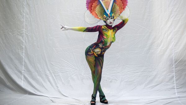 Bodypainting - Sputnik Việt Nam