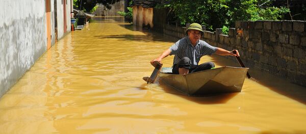 Miền Bắc Việt Nam ngập nước - Sputnik Việt Nam
