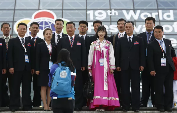 Các đại biểu Bắc Triều Tiên tham gia Festival Các đại biểu Bắc Triều Tiên tham gia Festival - Sputnik Việt Nam