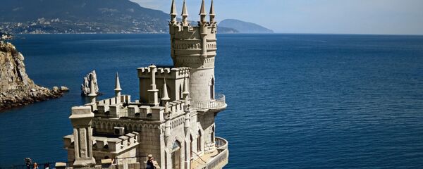 Lâu đài Tổ Yến, di tích kiến trúc trên bán đảo Crưm - Sputnik Việt Nam