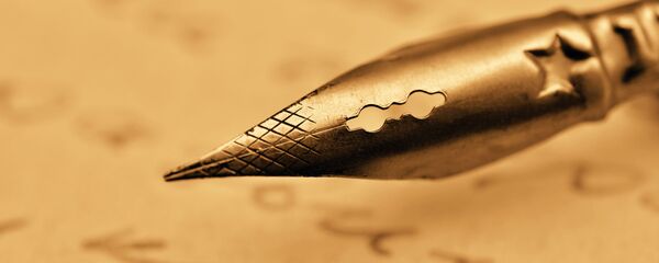 Bút lông và bức thư - Sputnik Việt Nam