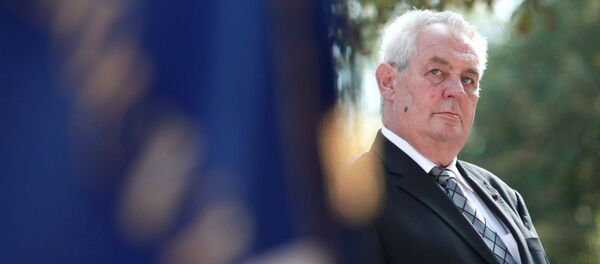 Tổng thống Czech Milosh Zeman - Sputnik Việt Nam