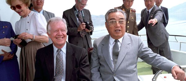 Jimmy Carter và Kim Il Sung - Sputnik Việt Nam