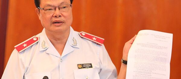 Ông Phạm Trọng Đạt, Trưởng đoàn thanh tra vụ việc liên quan đến nhà đất của Giám đốc Sở Tài nguyên Yên Bái. Ông Phạm Trọng Đạt, Trưởng đoàn thanh tra vụ việc liên quan đến nhà đất của Giám đốc Sở Tài nguyên Yên Bái. - Sputnik Việt Nam