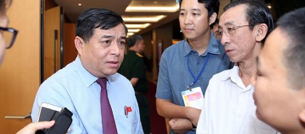 Bộ trưởng KH-ĐT Nguyễn Chí Dũng - Sputnik Việt Nam