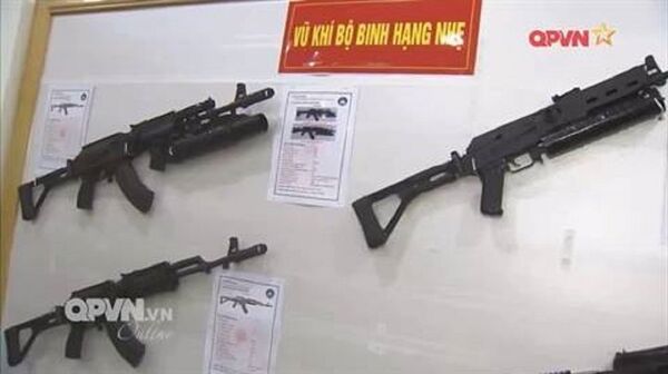 Súng bộ binh thế hệ mới do Viện Vũ khí nghiên cứu chế tạo - Sputnik Việt Nam