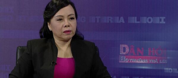 Bộ trưởng Bộ Y tế Nguyễn Thị Kim Tiến Bộ trưởng Bộ Y tế Nguyễn Thị Kim Tiến - Sputnik Việt Nam