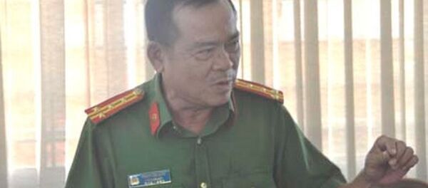 Đại tá Phạm Hữu Châu, Phó giám đốc Công an tỉnh Long An. - Sputnik Việt Nam