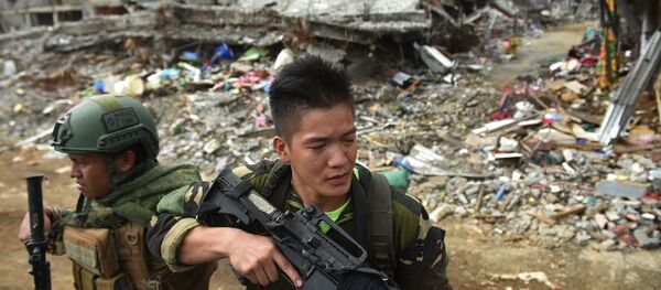 thành phố Marawi (Philippines) bị bọn khủng bố chiếm giữ - Sputnik Việt Nam