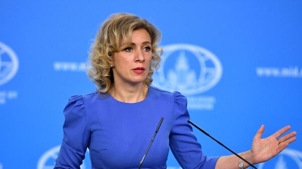 phát ngôn Bộ Ngoại giao Nga Maria Zakharova  - Sputnik Việt Nam