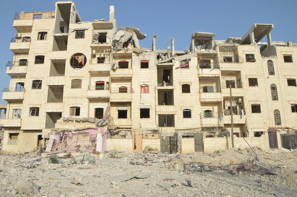 Ngôi nhà bị phá hủy ở Raqqa - Sputnik Việt Nam