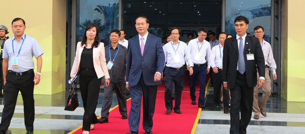 Chủ tịch nước Trần Đại Quang dự Chương trình Tổng duyệt các hoạt động của Tuần lễ Cấp cao APEC 2017 Chủ tịch nước Trần Đại Quang dự Chương trình Tổng duyệt các hoạt động của Tuần lễ Cấp cao APEC 2017 - Sputnik Việt Nam