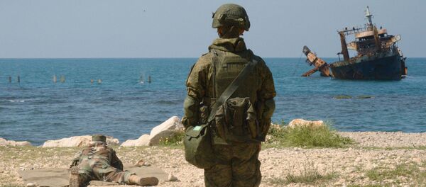 Các cuộc tập trận chung của Thủy quân lục chiến Nga và Syria ở Tartus - Sputnik Việt Nam