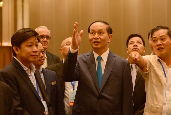 Chủ tịch nước Trần Đại Quang dự Chương trình Tổng duyệt các hoạt động của Tuần lễ Cấp cao APEC 2017 - Sputnik Việt Nam