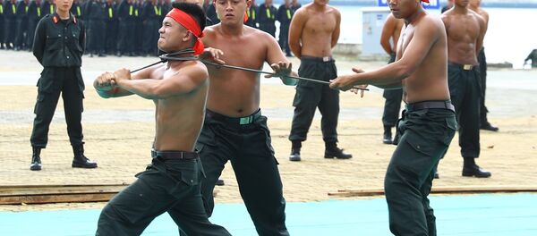 Вьетнам атэс саммит полиция подготовка полицейский Вьетнам атэс саммит полиция подготовка полицейский - Sputnik Việt Nam