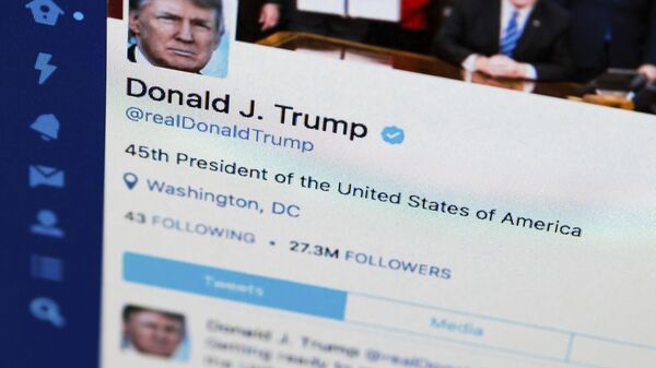 Trang Twitter của Trump - Sputnik Việt Nam