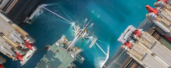 Укладка глубоководного участка морского газопровода «Турецкий поток» - Sputnik Việt Nam