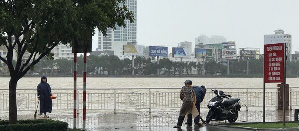 Người dân Đà Nẵng dầm mưa dọn dẹp thành phố trước thềm APEC - Sputnik Việt Nam