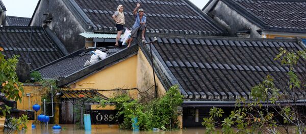 Việt Nam, Hội An trong cảnh lũ lụt - Sputnik Việt Nam