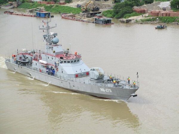 Tàu pháo lớp TT-400TP do Nhà máy quốc phòng Hồng Hà đóng - Sputnik Việt Nam