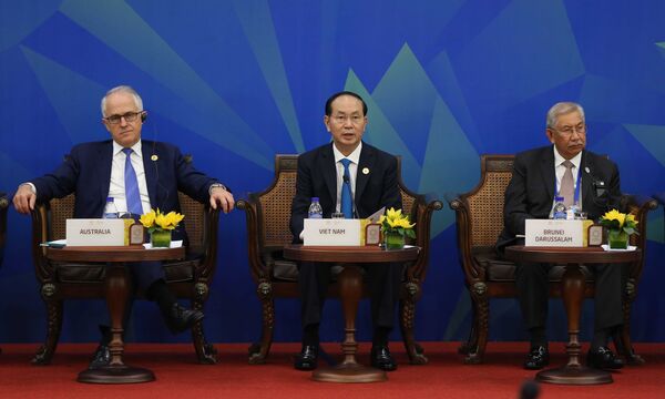 Chủ tịch nước Trần Đại Quang phát biểu tại Hội nghị thượng đỉnh APEC - ABAC 2017 (Video) - Sputnik Việt Nam