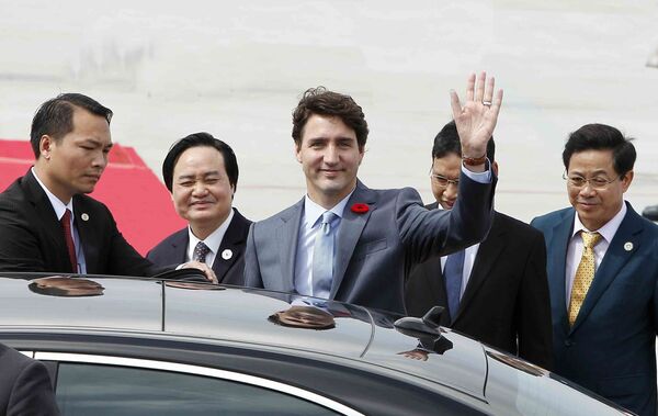 Thủ tướng Canada Justin Trudeau tham dự Tuần lễ Cấp cao APEC 2017 Thủ tướng Canada Justin Trudeau tham dự Tuần lễ Cấp cao APEC 2017 - Sputnik Việt Nam